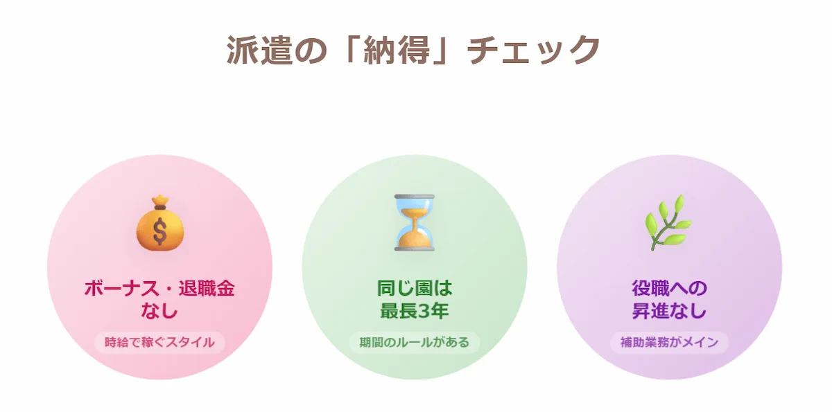 3. 知っておくべき「派遣のデメリット」と注意点