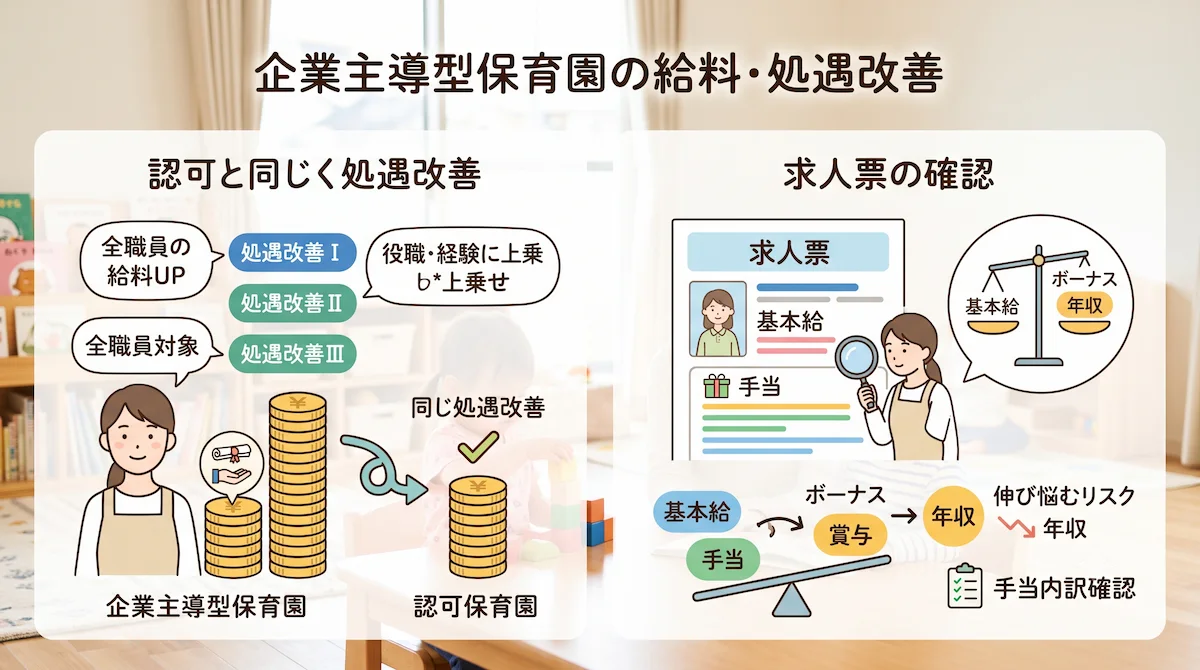 6. 企業主導型保育園の給料・処遇改善の考え方