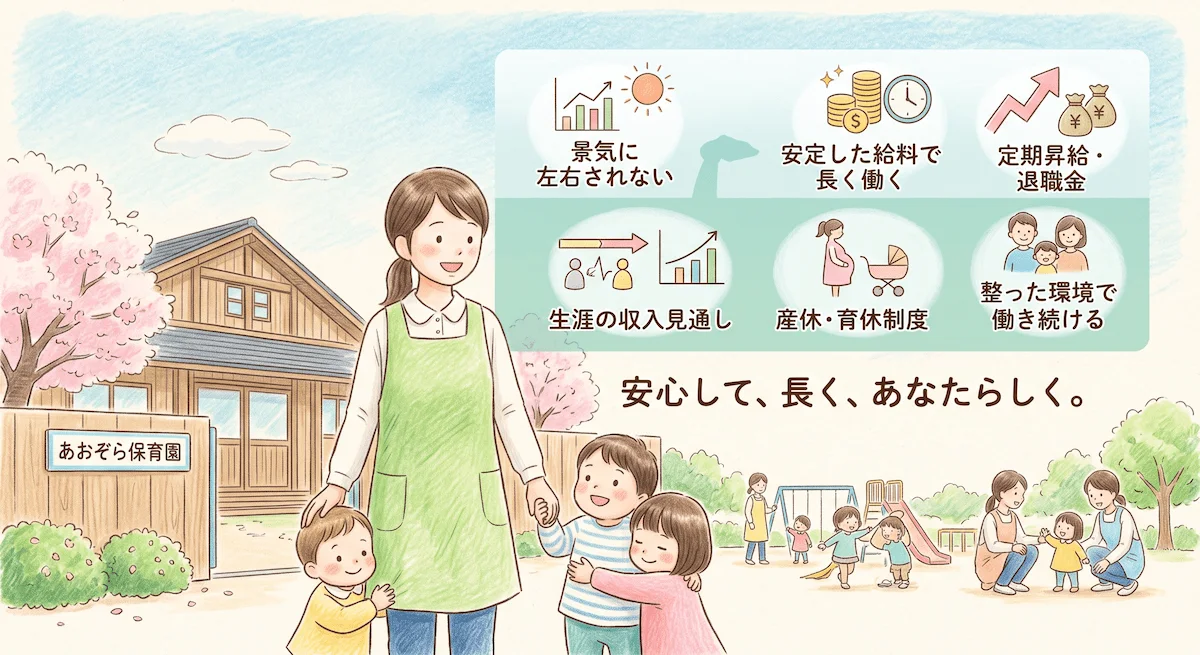 9. 公立保育園の給料が向いている人・私立が向いている人